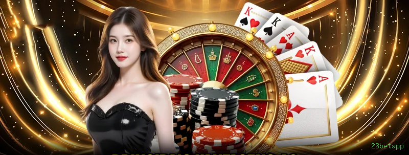 Cassino ao vivo da 23betapp com dealers reais
